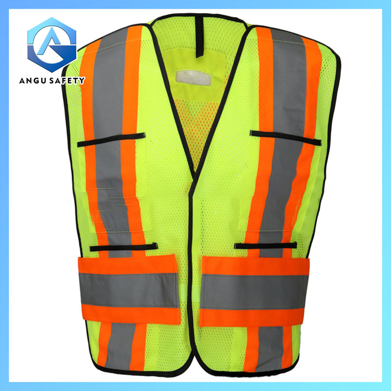 Jaket Keselamatan 5-Point Breakaway Hi-Vis