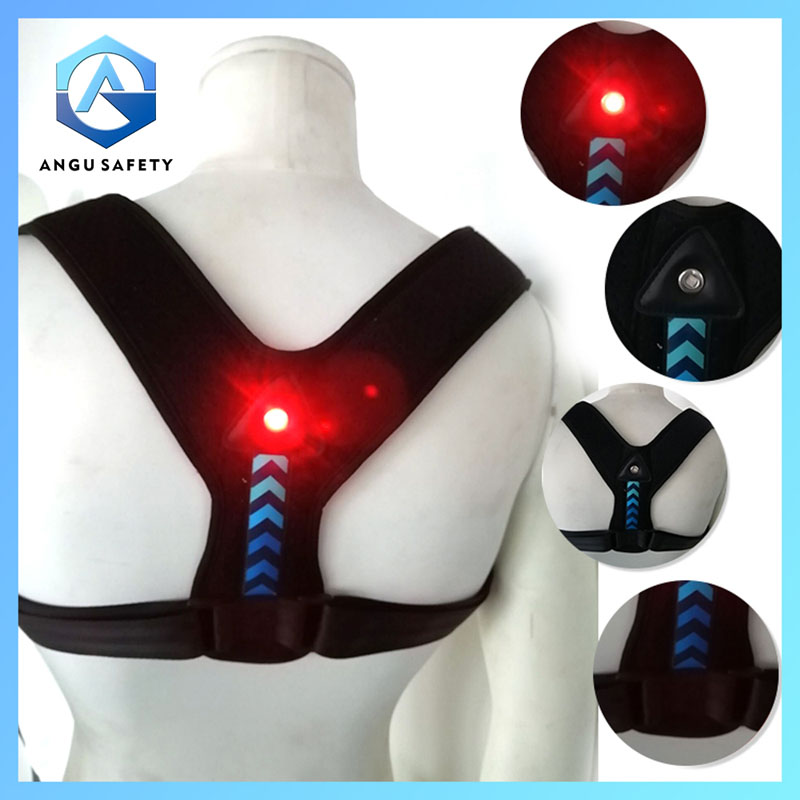 Jaket Lari Reflektif LED