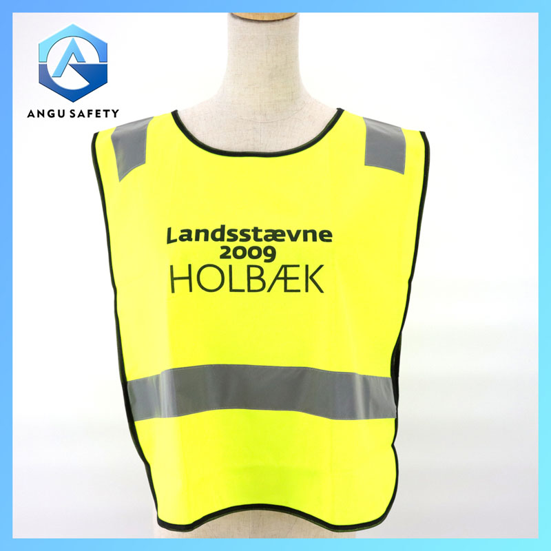 Jaket Keselamatan Reflektif Kanak-kanak CE En471 Hi-Vis